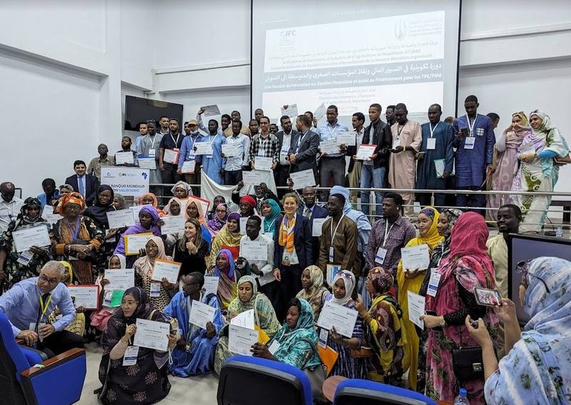 Mission IFC Sahel — Remise des certificats aux participants (TPE/PME)